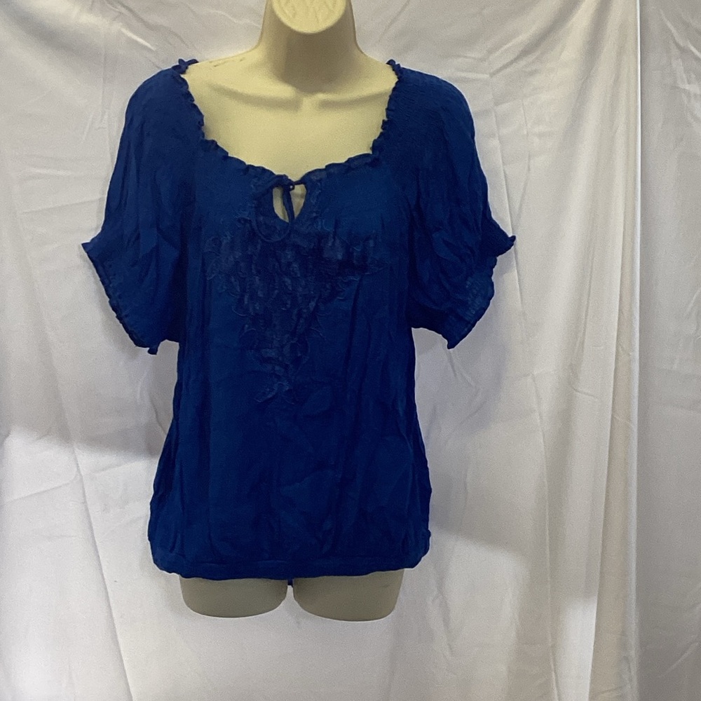 Dresbarn cute blue blouse.